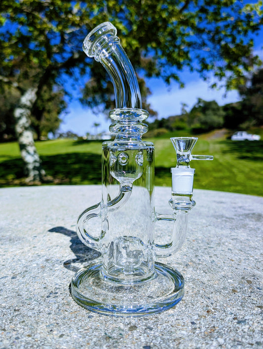 10" Premium Clear Klein Recycler