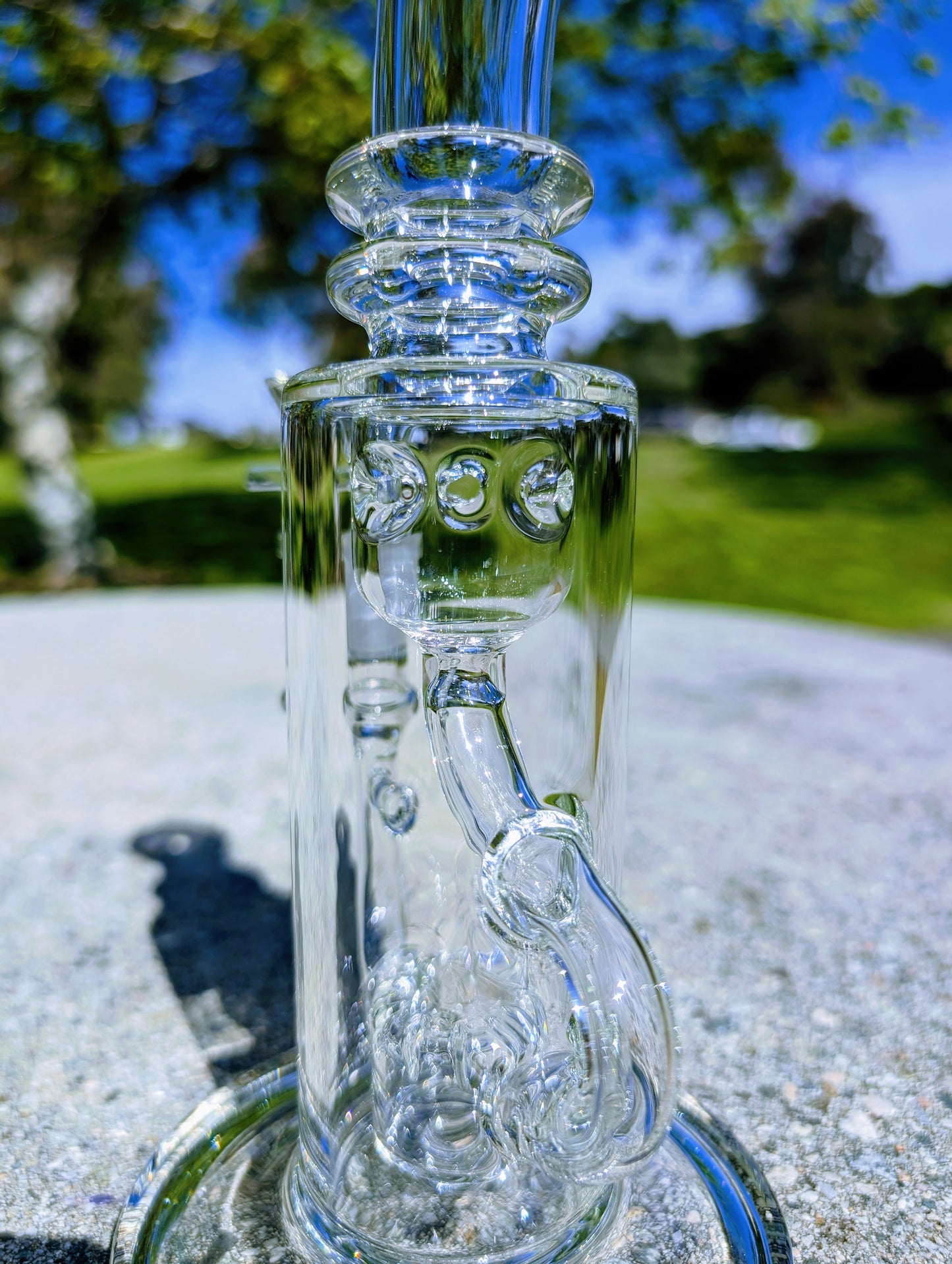 10" Premium Clear Klein Recycler