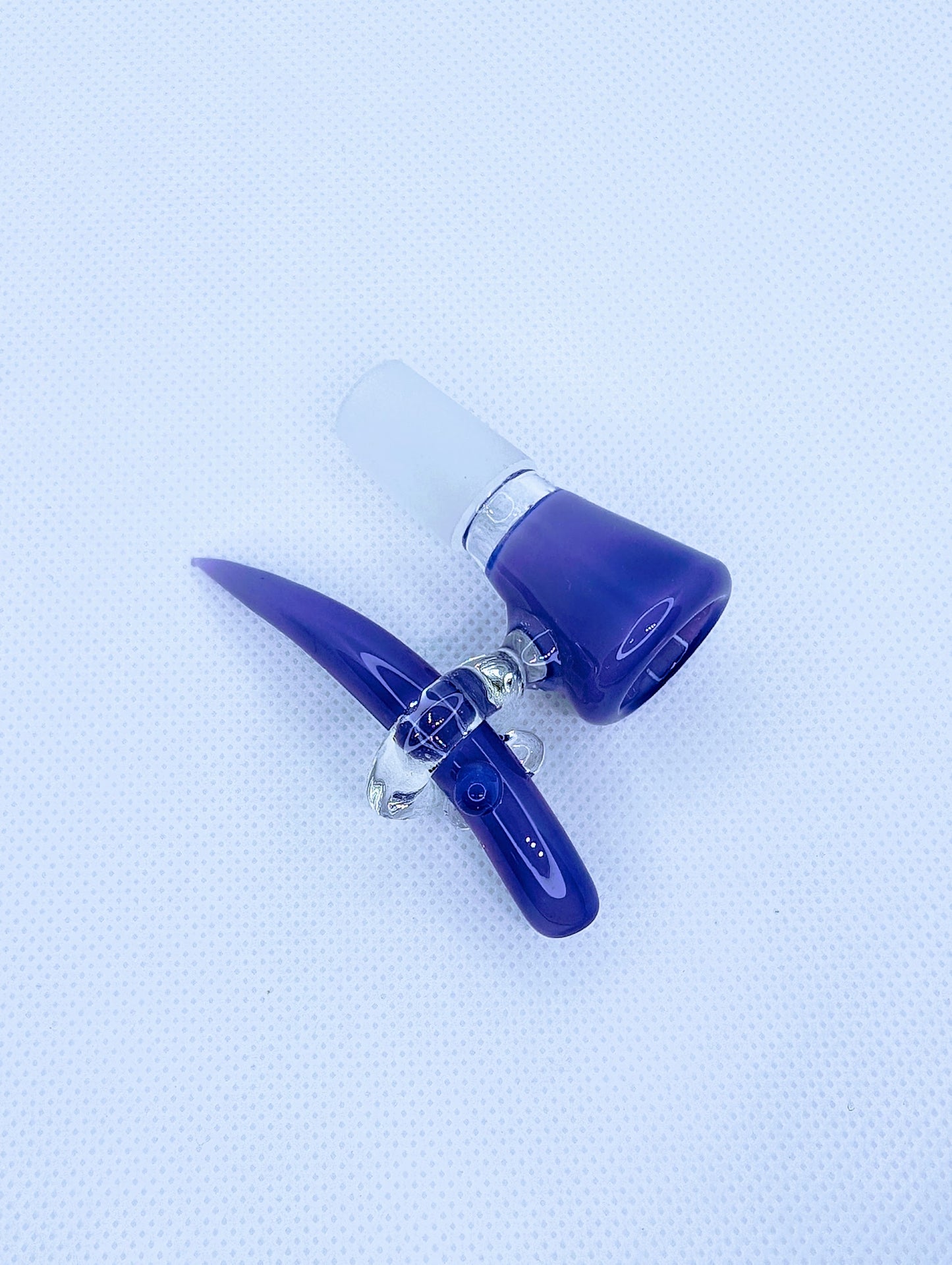 14mm Purple Screen Bowl & Poker Cleaner Combo