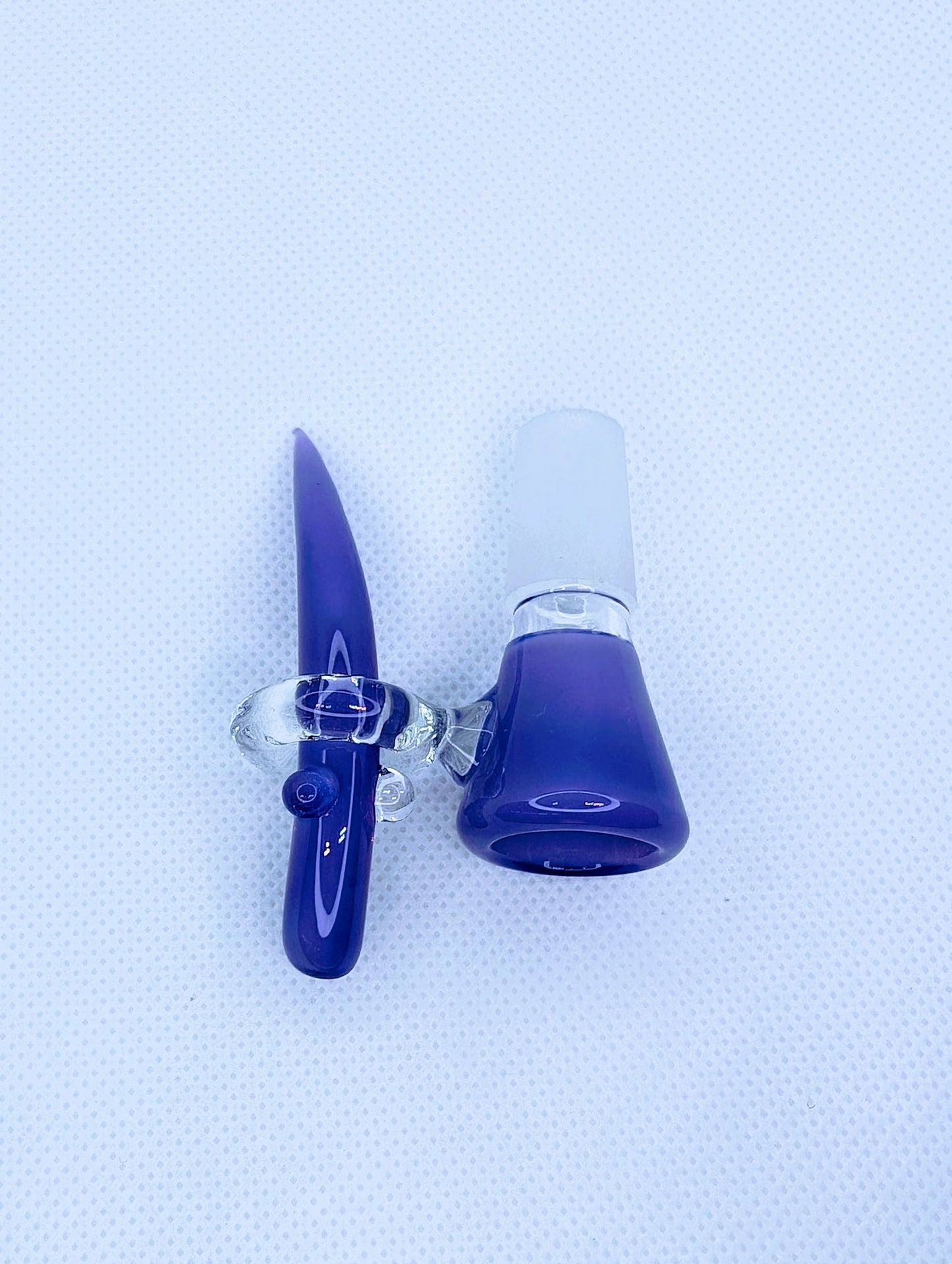 14mm Purple Screen Bowl & Poker Cleaner Combo