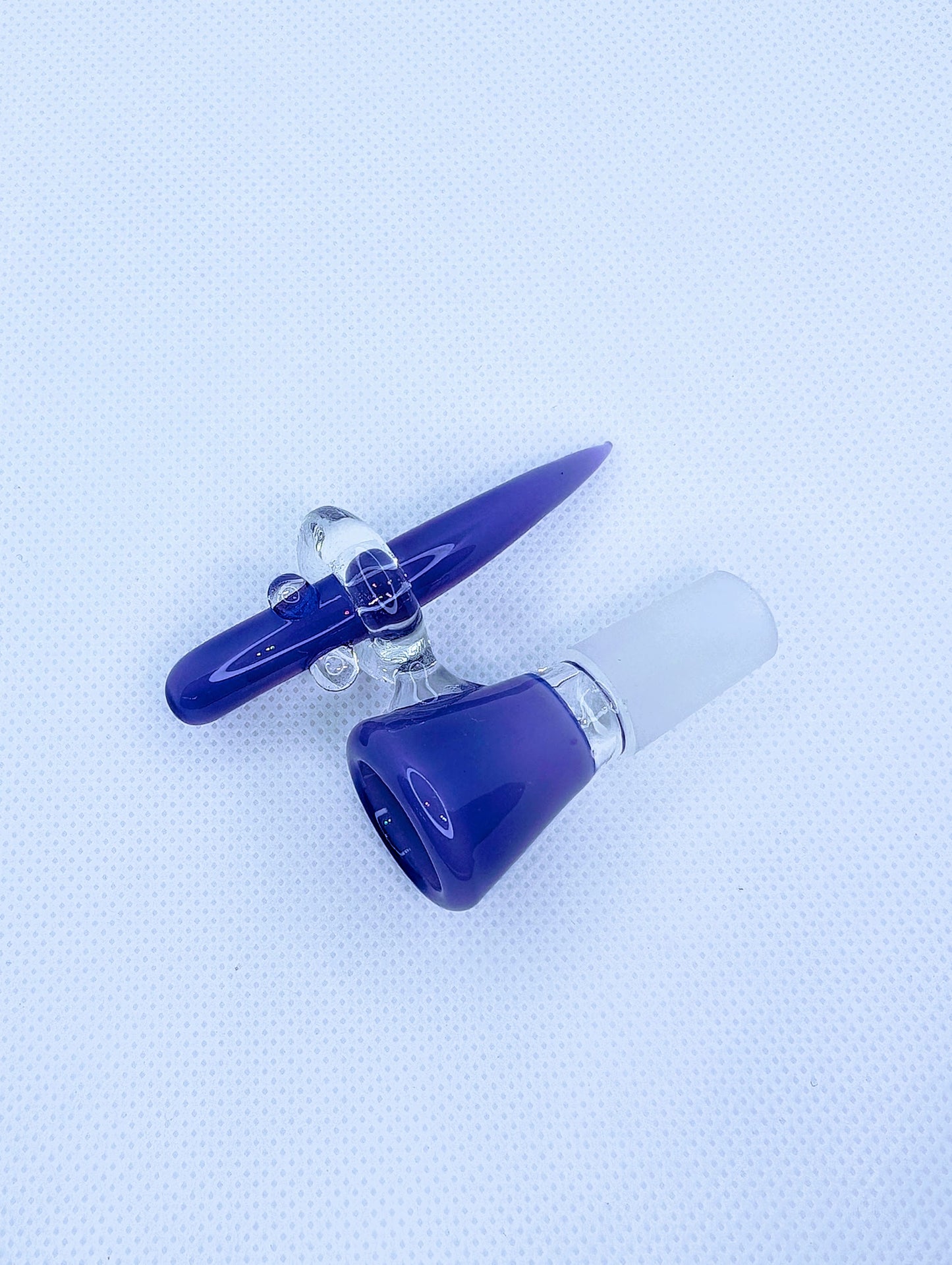 14mm Purple Screen Bowl & Poker Cleaner Combo