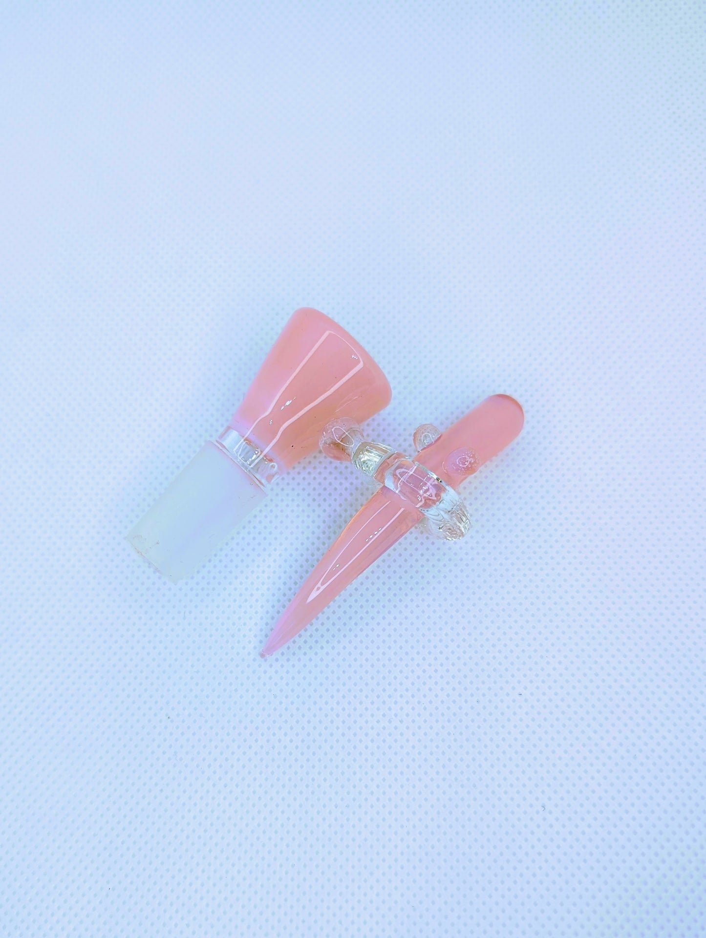 14mm Pink Screen Bowl & Poker Cleaner Combo