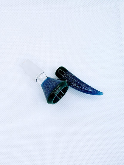 14mm Jolly Grape Crushed Opal Filter Screen Bowl Slide