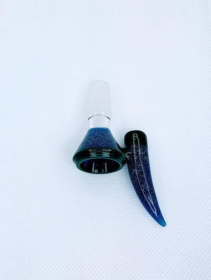 14mm Jolly Grape Crushed Opal Filter Screen Bowl Slide