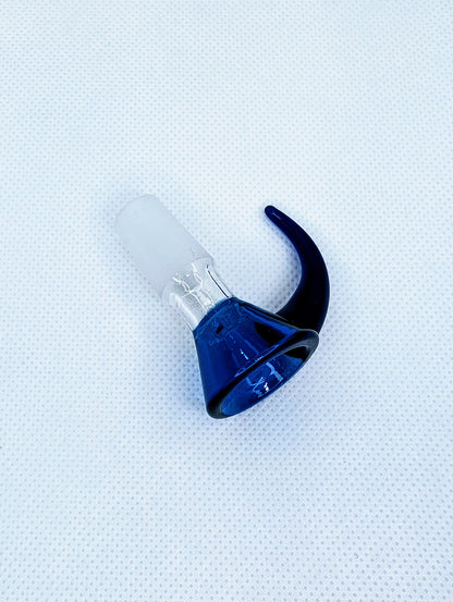 14mm Blue Horn Star Screen Filter Bowl Slide