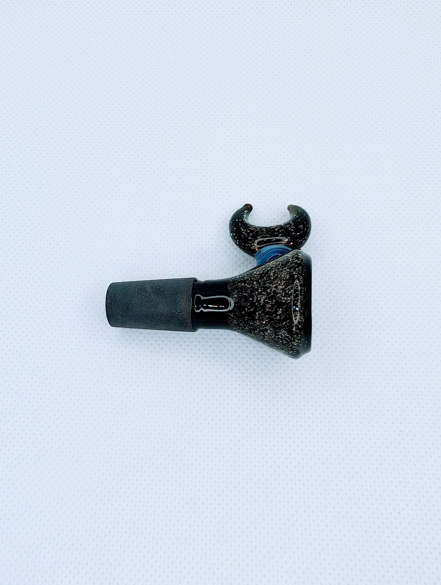 14mm Crescent Moon Crushed Opal Filter Screen Bowl Slide