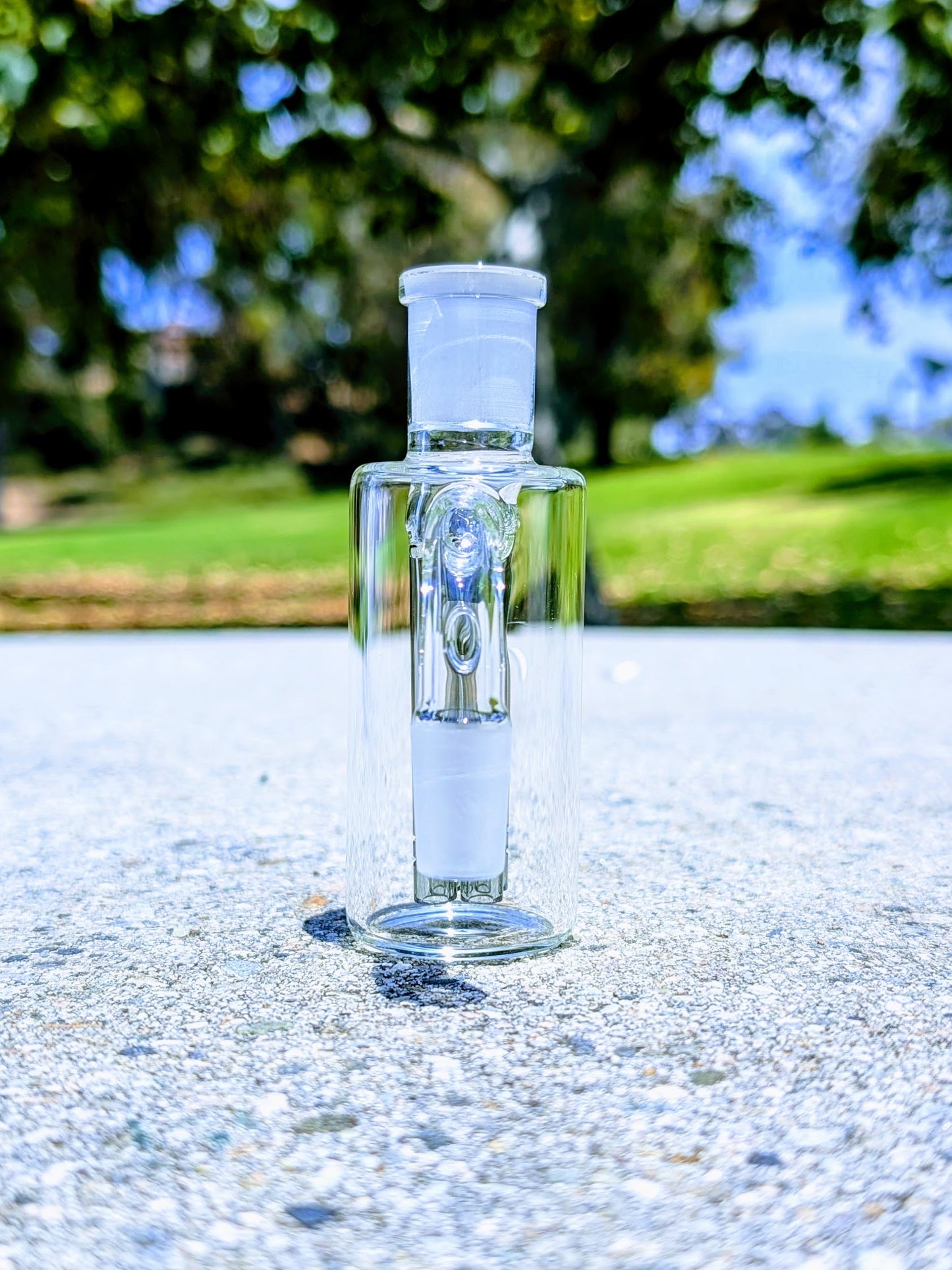 4" 14mm 90° Black Quad Tree Perc Ash Catcher