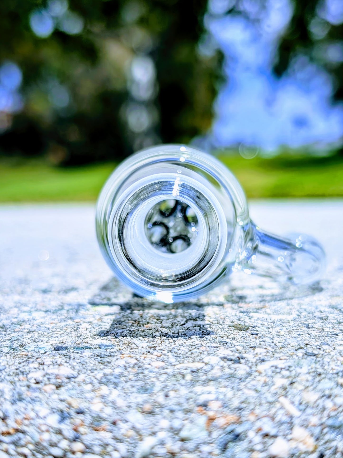 4" 14mm 90° Black Quad Tree Perc Ash Catcher