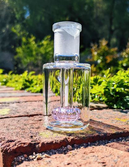 3" 14mm 45° Pink Mini Ash Catcher