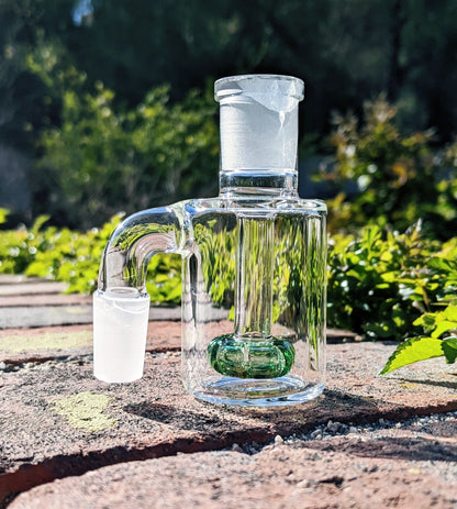 3" 14mm 90° Green Mini Ash Catcher