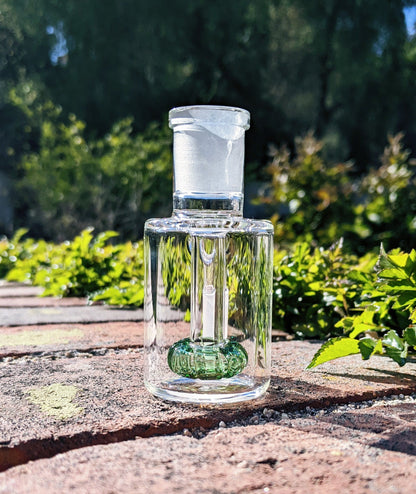 3" 14mm 90° Green Mini Ash Catcher