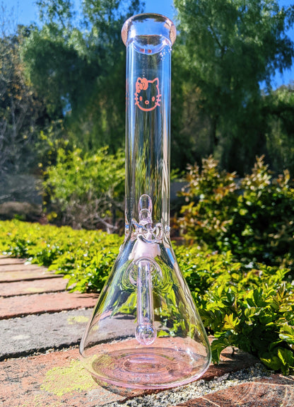10" Pink Hello Kitty Beaker