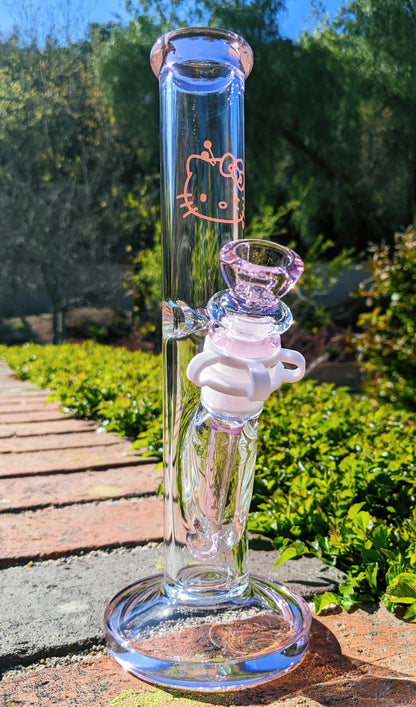 10" Pink Hello Kitty Straight Shooter Thick & Heavy