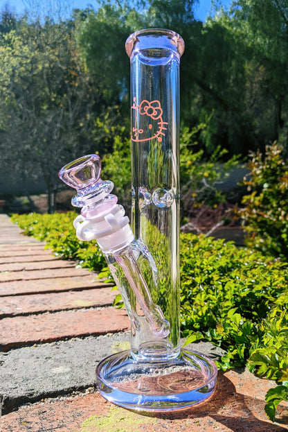 10" Pink Hello Kitty Straight Shooter Thick & Heavy